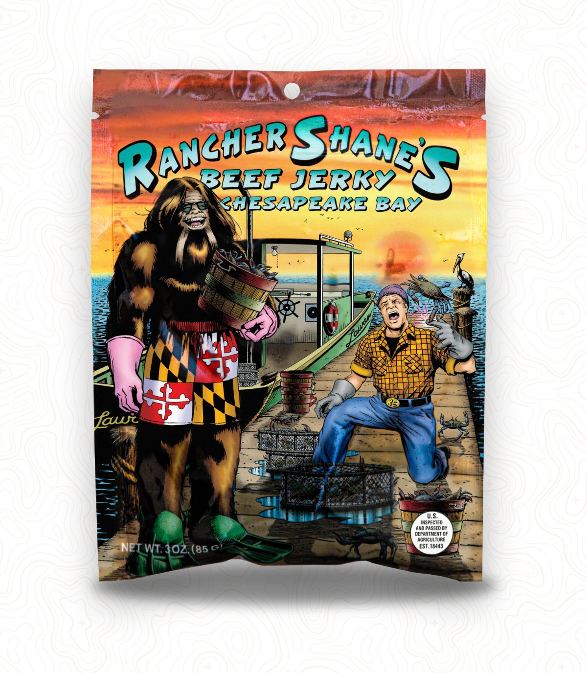 Rancher Shane's Chesapeake Bay All-Natural Beef Jerky