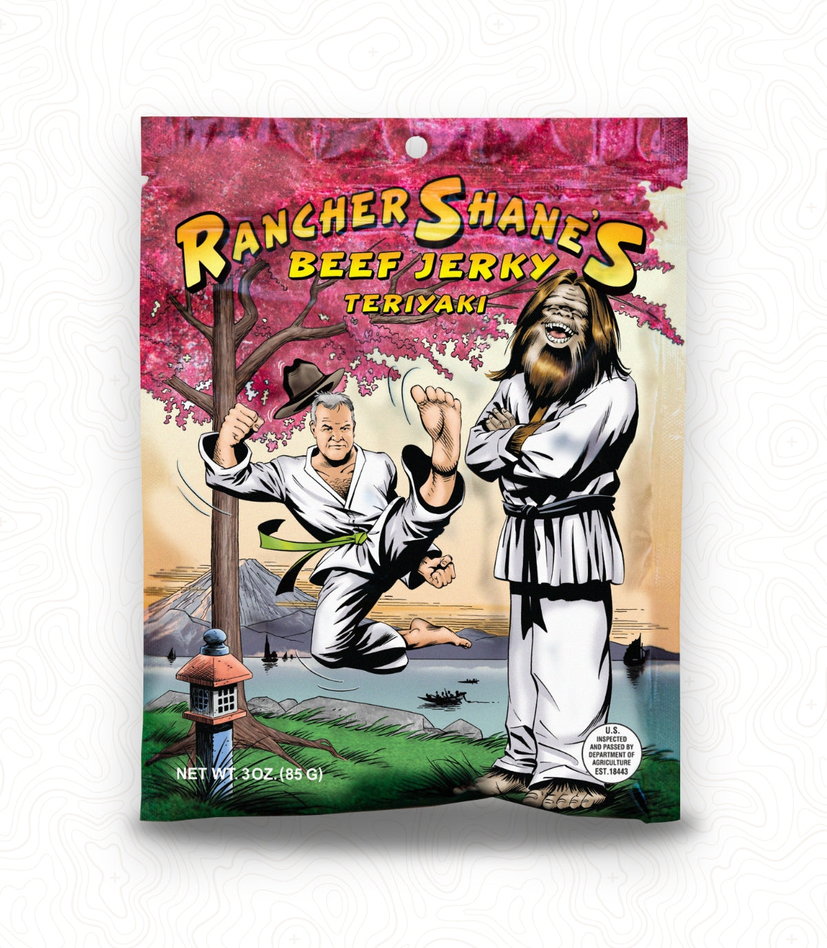 Rancher Shane's Teriyaki All-Natural Beef Jerky