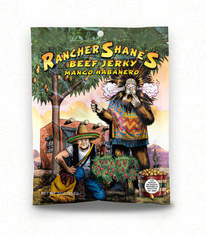 Rancher Shane's Mango Habanero All-Natural Beef Jerky