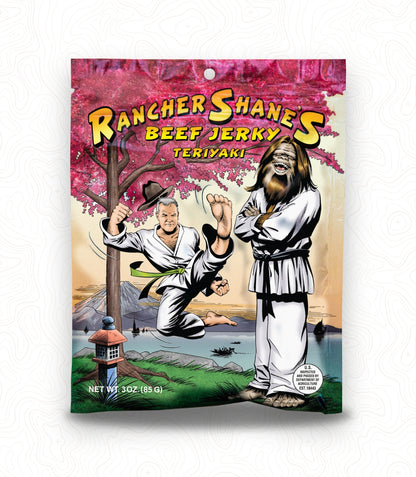 Rancher Shane's Teriyaki All-Natural Beef Jerky